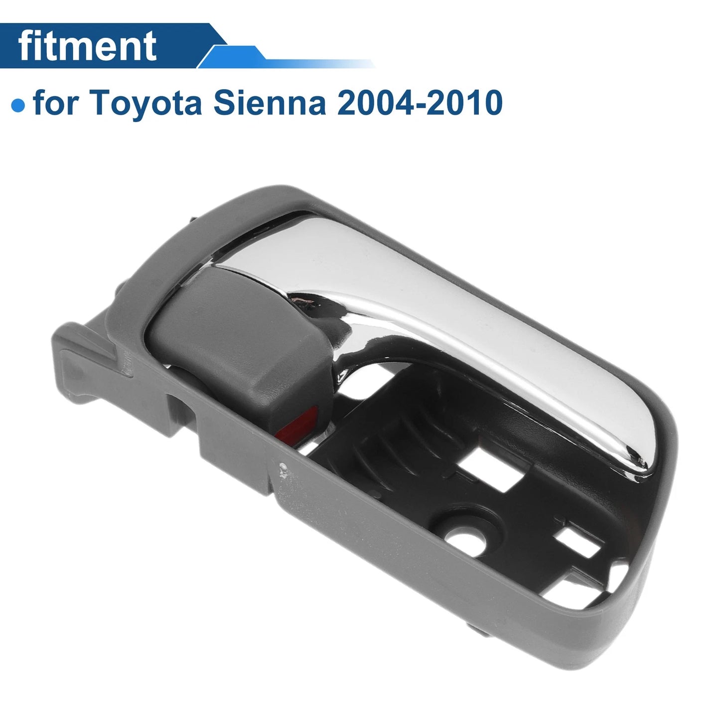Front Driver Side Door Handle for Toyota Sienna (2004-2010) Silver Tone