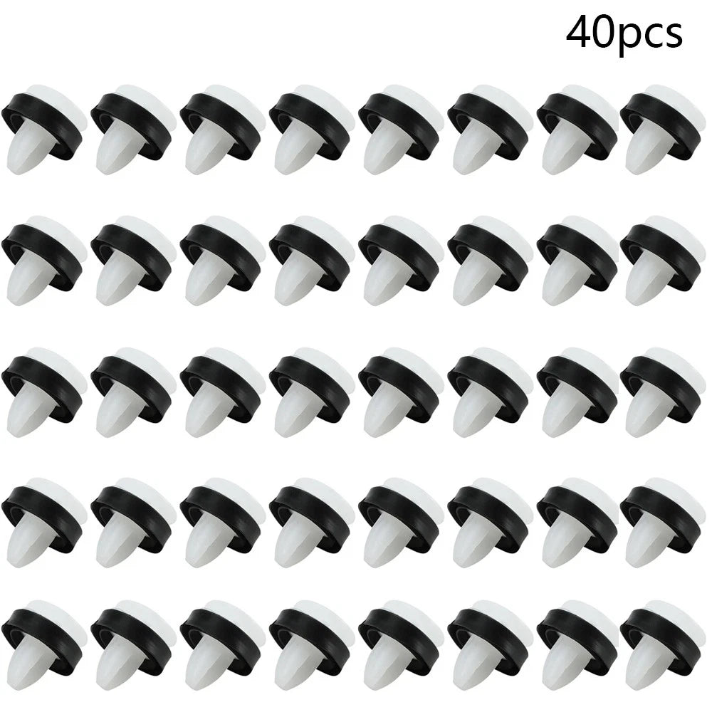 40x Front Door Trim Clips for Ford Connect, Land Rover Range Rover Sport