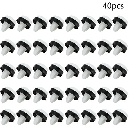 40x Front Door Trim Clips for Ford Connect, Land Rover Range Rover Sport