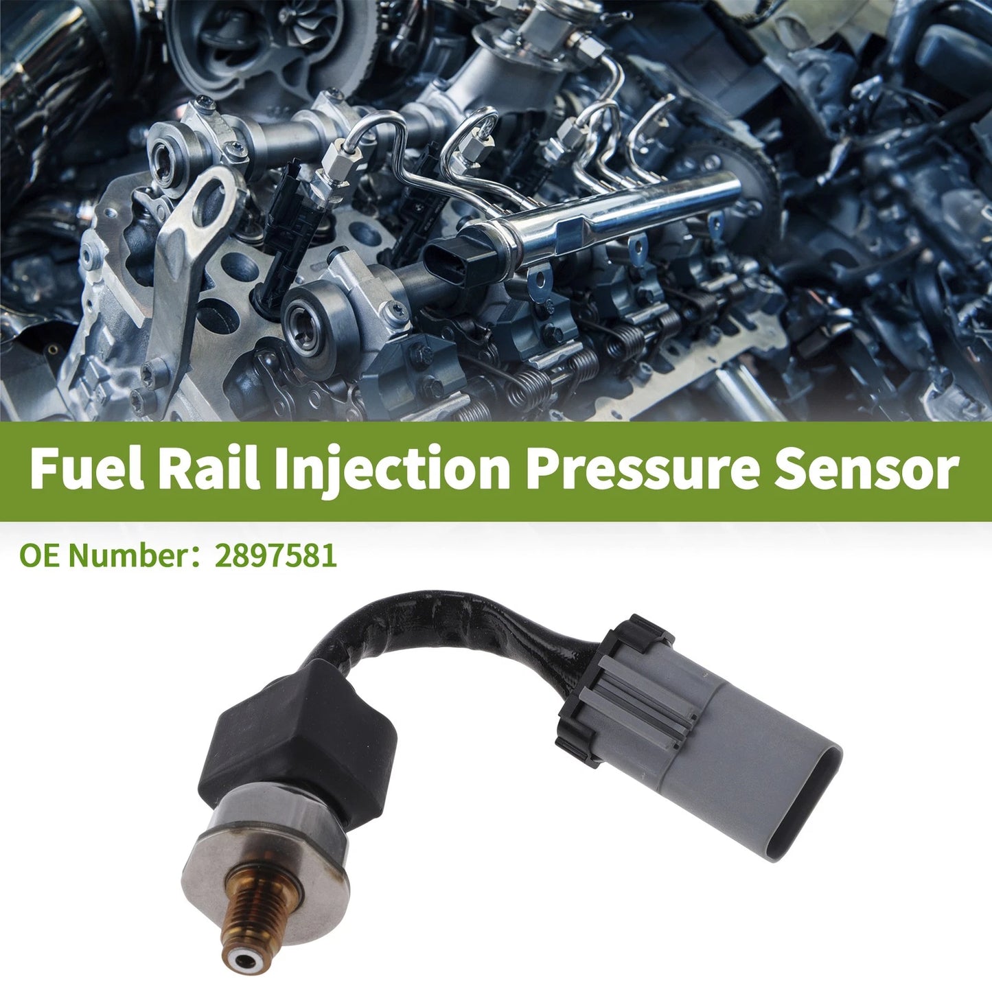 Fuel Injection Pressure Sensor for Volvo VNL (2014) 1 Pc