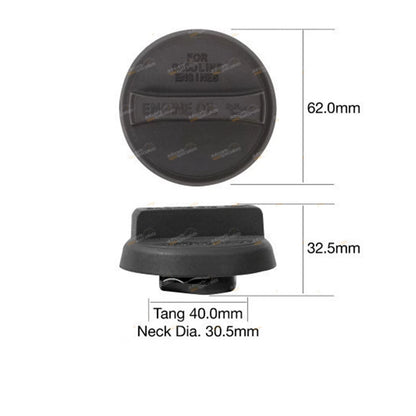 Engine Oil Filler Cap Plastic Bayonet for Make Model