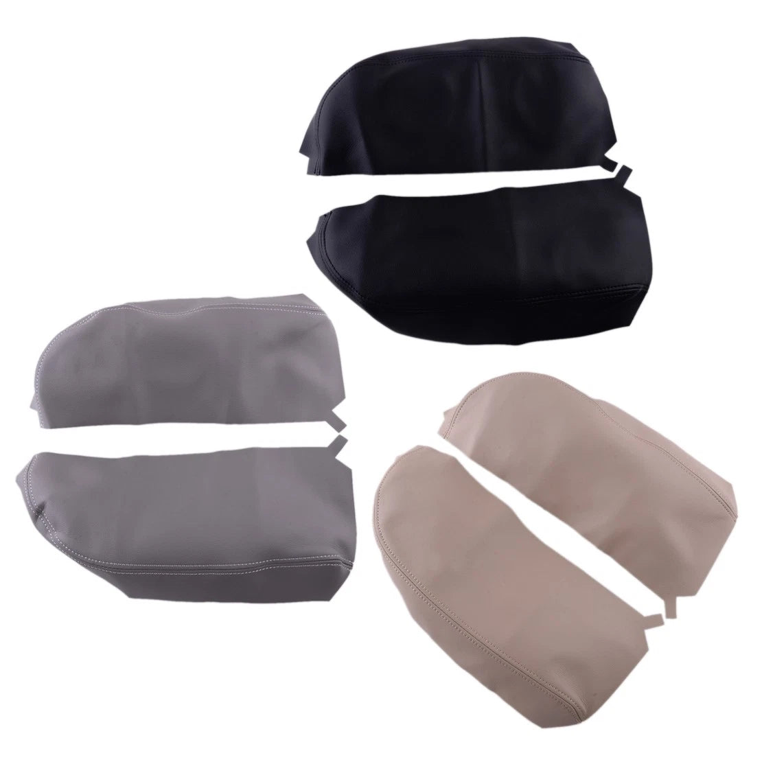 Leather Center Console Lid Armrest Cover Skin for Acura RDX (2007-2012)
