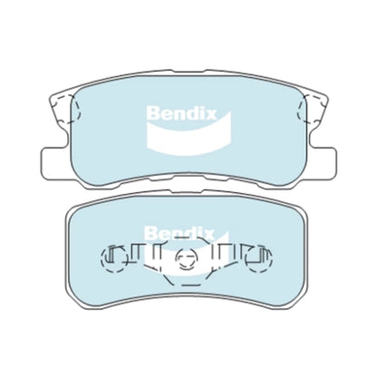 Set HD Rear Disc Brake Pads for Dodge Avenger JS (2007 - 2010)