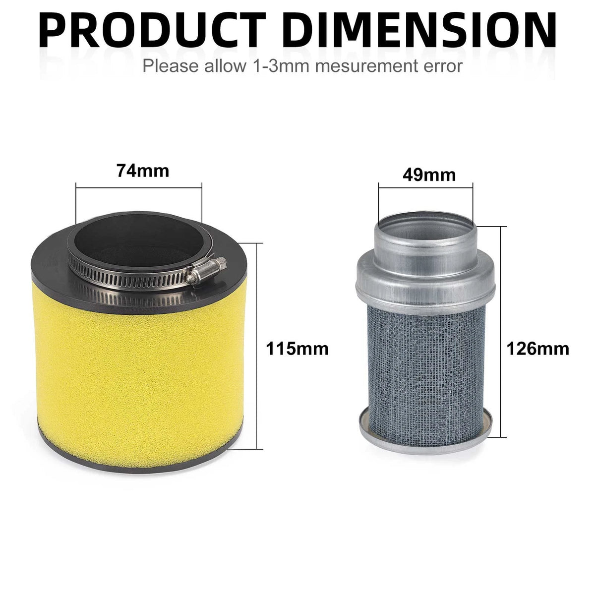 Air Filter & Cleaner Body Set for Honda Foreman TRX450S 4x4 (1998–2001)