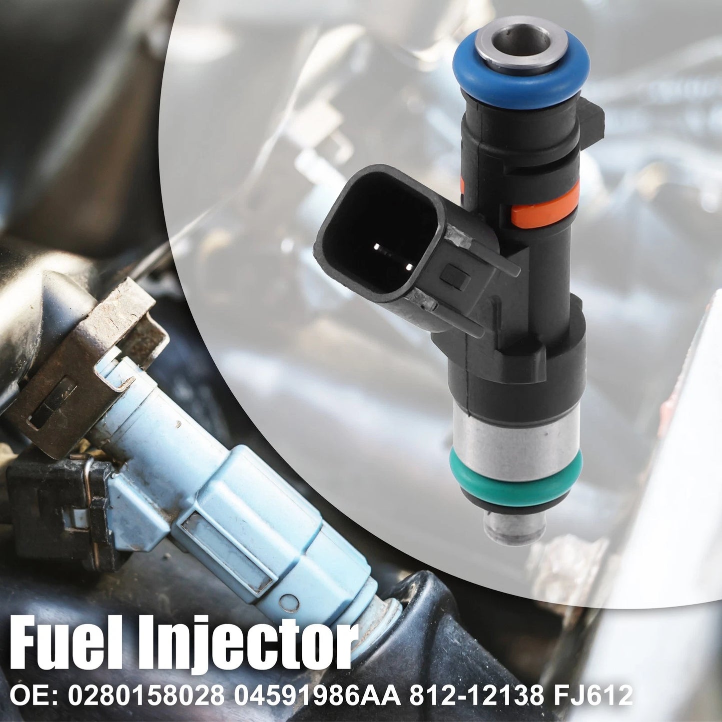 Fuel Injector Nozzle Flow Matched for Dodge