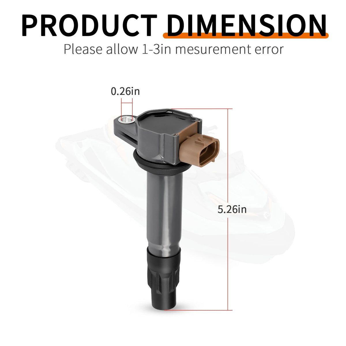 3Pcs Ignition Coil for Sea-Doo RXP/GTX/RXT/GTR/GTI (2002-2023)