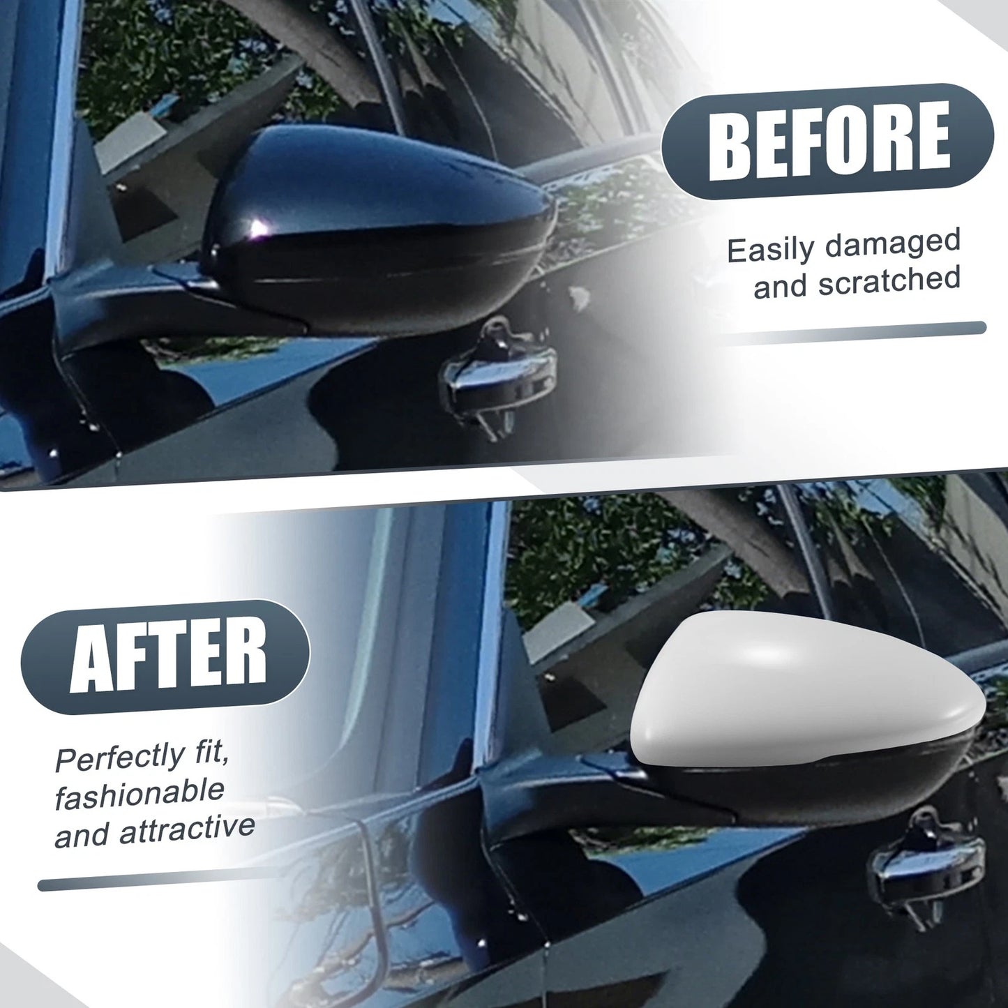 Left Side Car Mirror Cover Cap for Honda Accord (2018-2020)