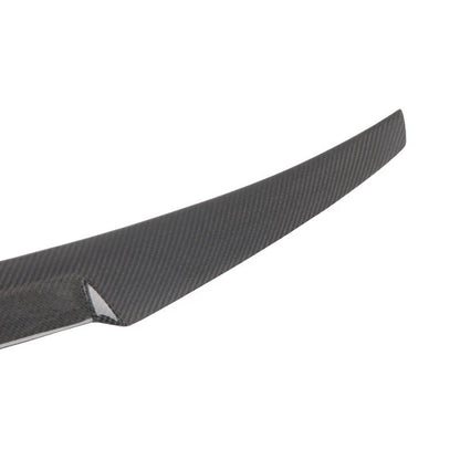 Carbon Fiber Rear Trunk Diffuser Spoiler Wing M4 Style For BMW E46 M3 1999-2005