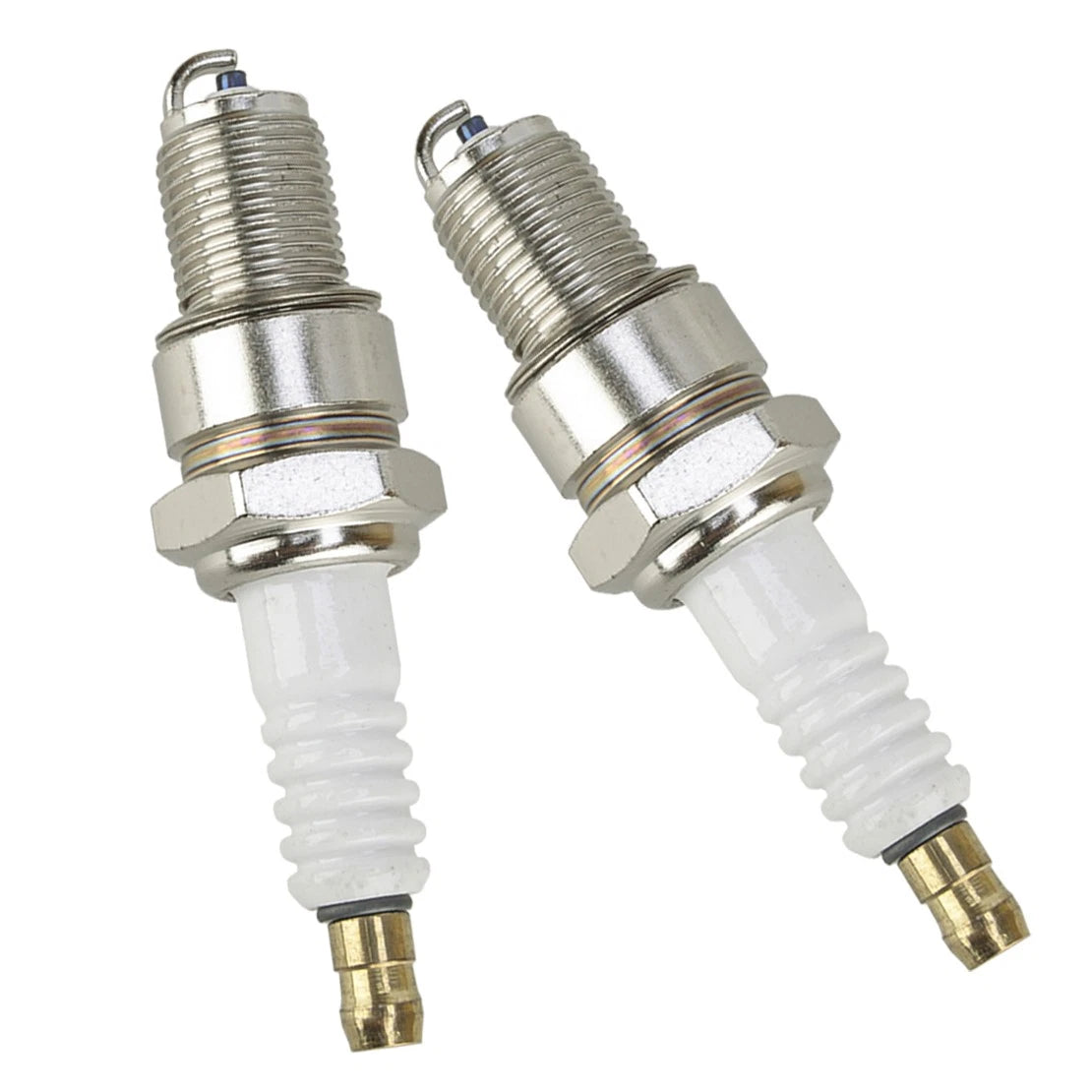2 x Spark Plugs for Einhell Fuxtec Brast Torch Lawnmower (F7RTC, F6TC)