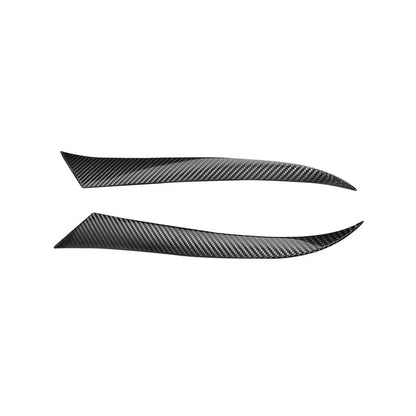 DRY Carbon Fiber Headlight Eyebrow Cover Trim for Lexus RC 2015-2018