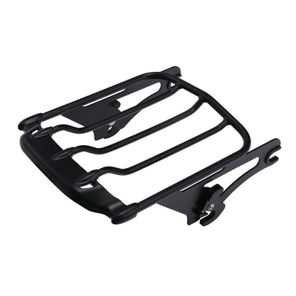 Black Detachable Luggage Rack for Harley Electra Road Glide (2009-2024)
