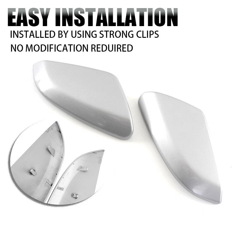 Rearview Mirror Cap Cover Trim for Honda Civic 2016-2020 Silver
