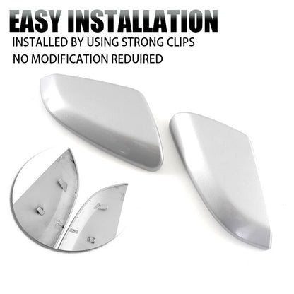 Rearview Mirror Cap Cover Trim for Honda Civic 2016-2020 Silver