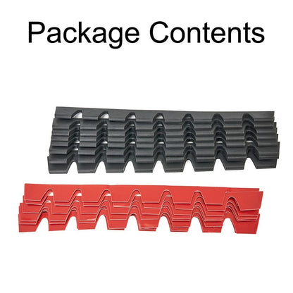 8x Universal Car Bumper Scrape Guard Scrape Protector Skid Plate