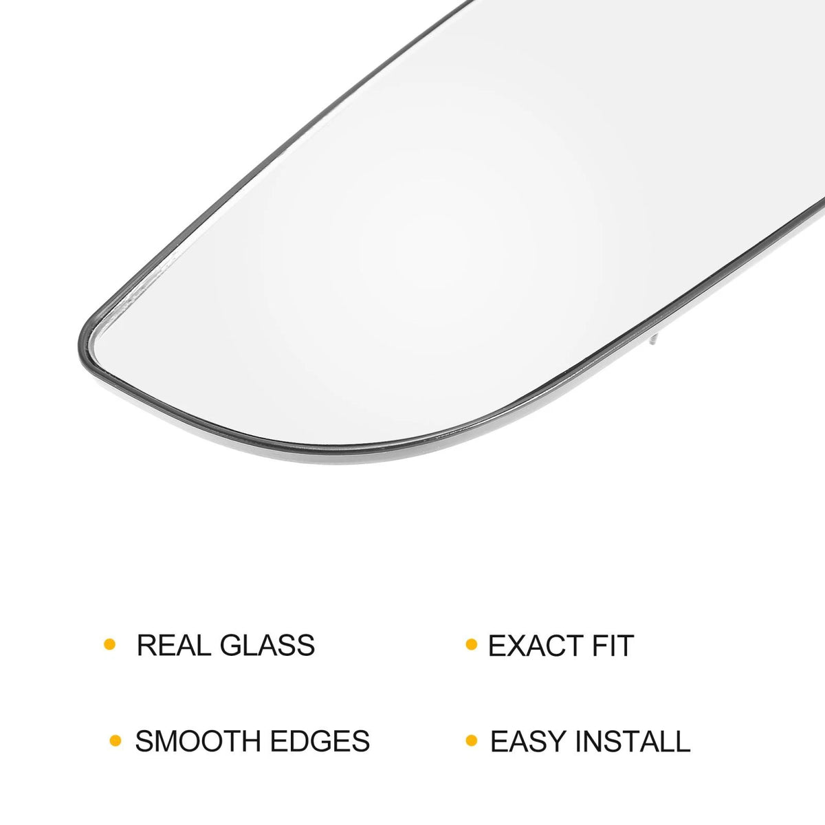 Left Side Mirror Glass w/ Backing for Dodge Ram 1500 2500 3500 4500 5500