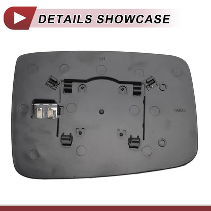 Heated Left Driver Side Mirror Glass Replacement for Dodge RAM 1500 2500