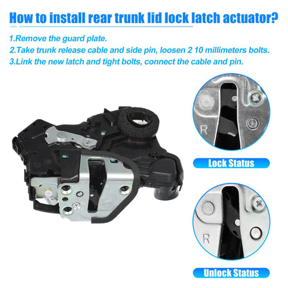 Power Door Lock Actuator Motors for Toyota 4Runner, Camry, RAV4, Scion iQ