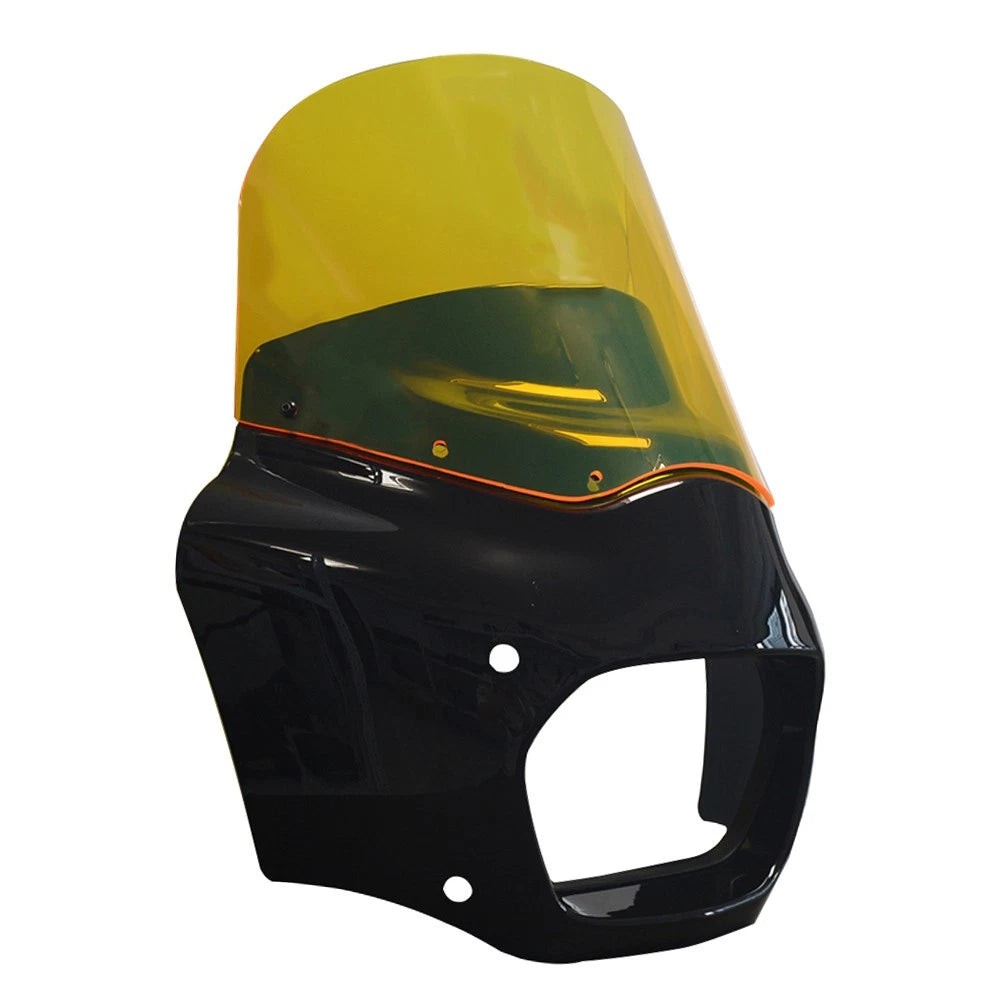 11" Yellow Front Fairing Windshield for Harley Softail Fat Bob (2018-2019)