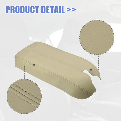 Center Console Lid Armrest Cover Replacement for Acura RDX Beige (2007 - 2012)