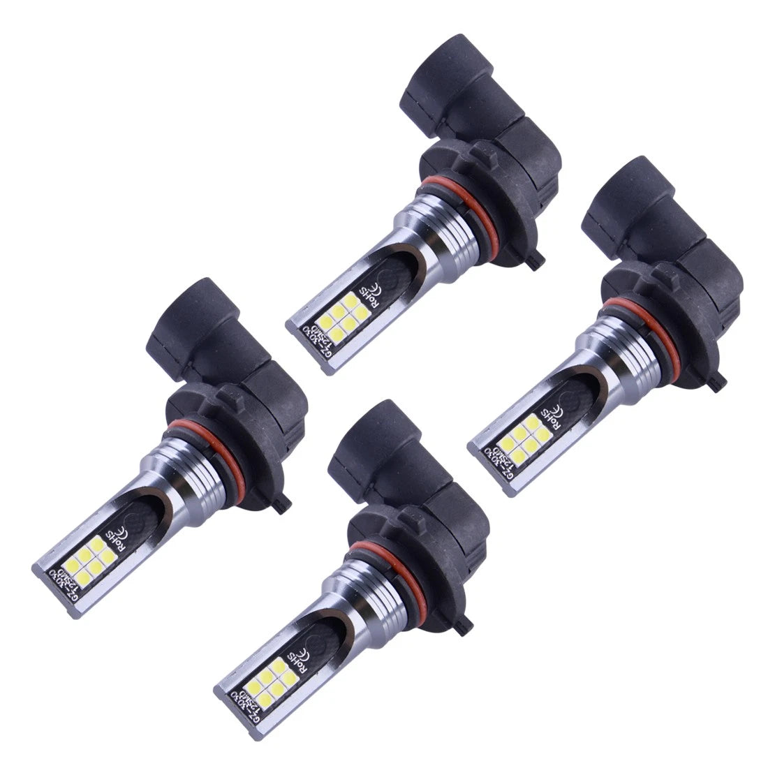 9006 9005 White LED Headlight Fog Lamp Bulbs for Car (6000K)