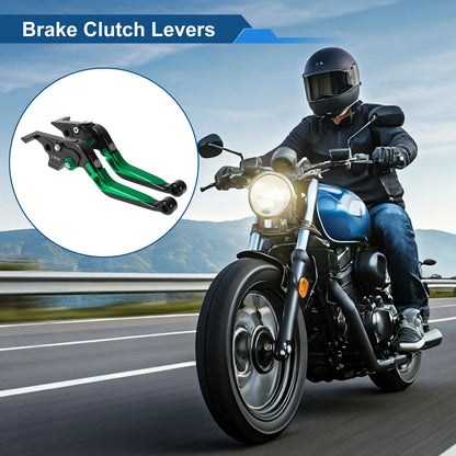 Pair Adjustable Short Long Brake Clutch Levers for Yamaha TMAX560 (2020–2023)