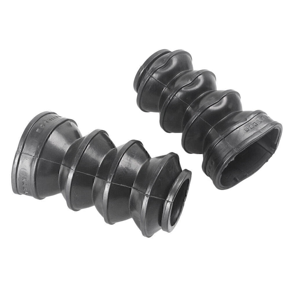 39mm Rubber Fork Cover Gaiters for Harley Sportster Dyna FX XL 883 (2004-2023)