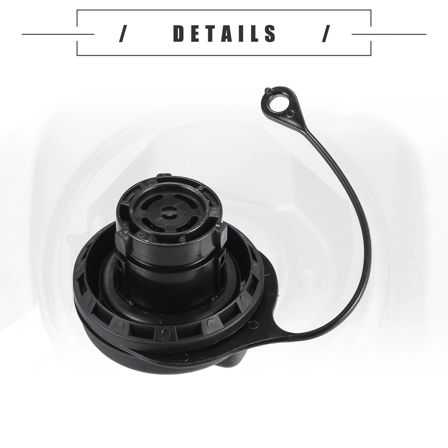 Fuel Tank Filler Cover for Ford Explorer, Ranger (2011-2023) Black