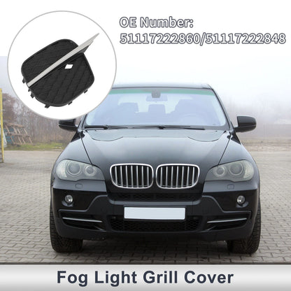 Front Right Fog Light Grill for BMW X5 E70 2011-2013 (1 x)