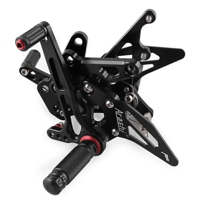 2 x CNC Rear Set Footrest Pegs for Suzuki Hayabusa GSX1300R (1999-2020)