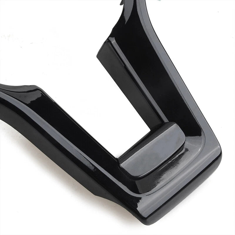 Steering Wheel Trim Cover for 2012-2014 Mercedes Benz W176 W204 W212 Black