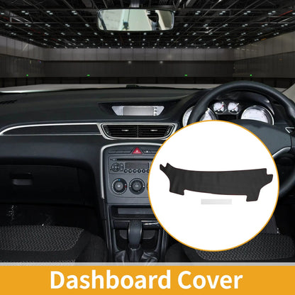 Dashboard Cover Dash Cover Mat Carpet Black Red for Toyota Prius (2023–2024)