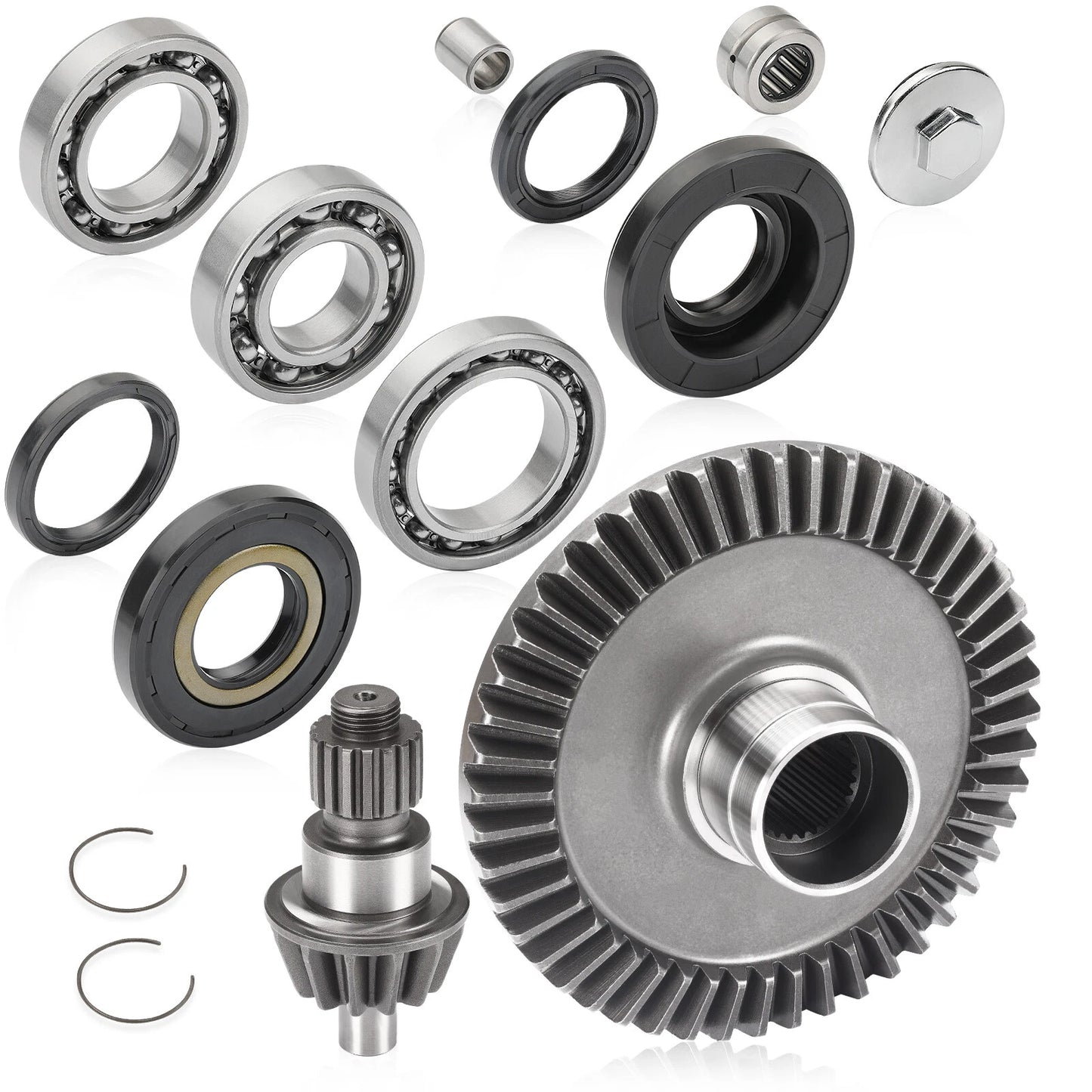 Rear Diff. Ring Pinion Gear Bearing Kit for Honda TRX350 Rancher 2000-2006