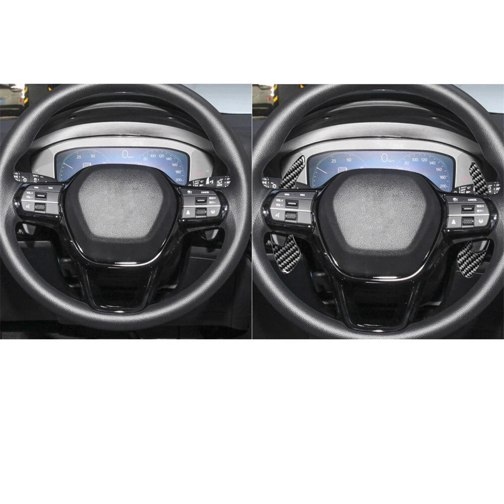 Carbon Fiber Shift Paddles for Honda Civic, Accord, Acura (2006-2023)