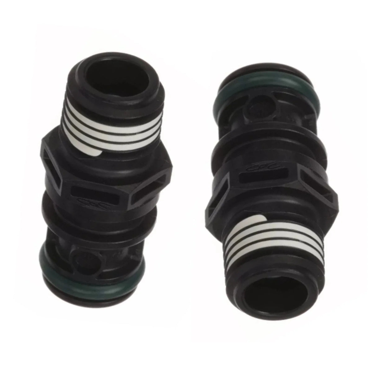 Universal Sprayless Connector for Attwood 8838TM6, Male Hose 5/16" to 3/8"