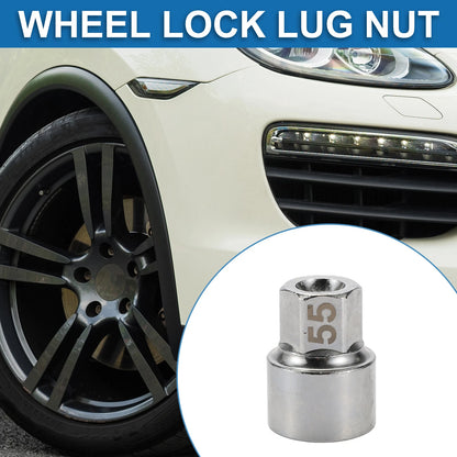 Wheel Lock Lugnut 3/4" Anti-theft Removal Key Socket for Porsche