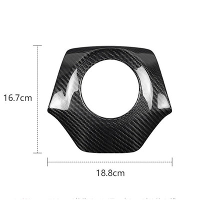 Steering Wheel Cover Trim Red Carbon Fiber for Chevrolet Camaro (2016-2024)