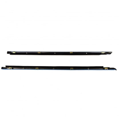 Outer Weatherstrip Door Belt Set2 LH+RH w/o Vent Fits Isuzu KB20 KBD 1972-80 D09