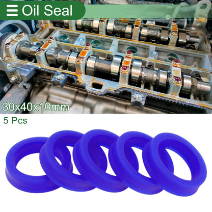 Oil Seal / 30x40x10mm 5 Pcs / Seal Ring Rotary Shaft Seal TPU for Make Model