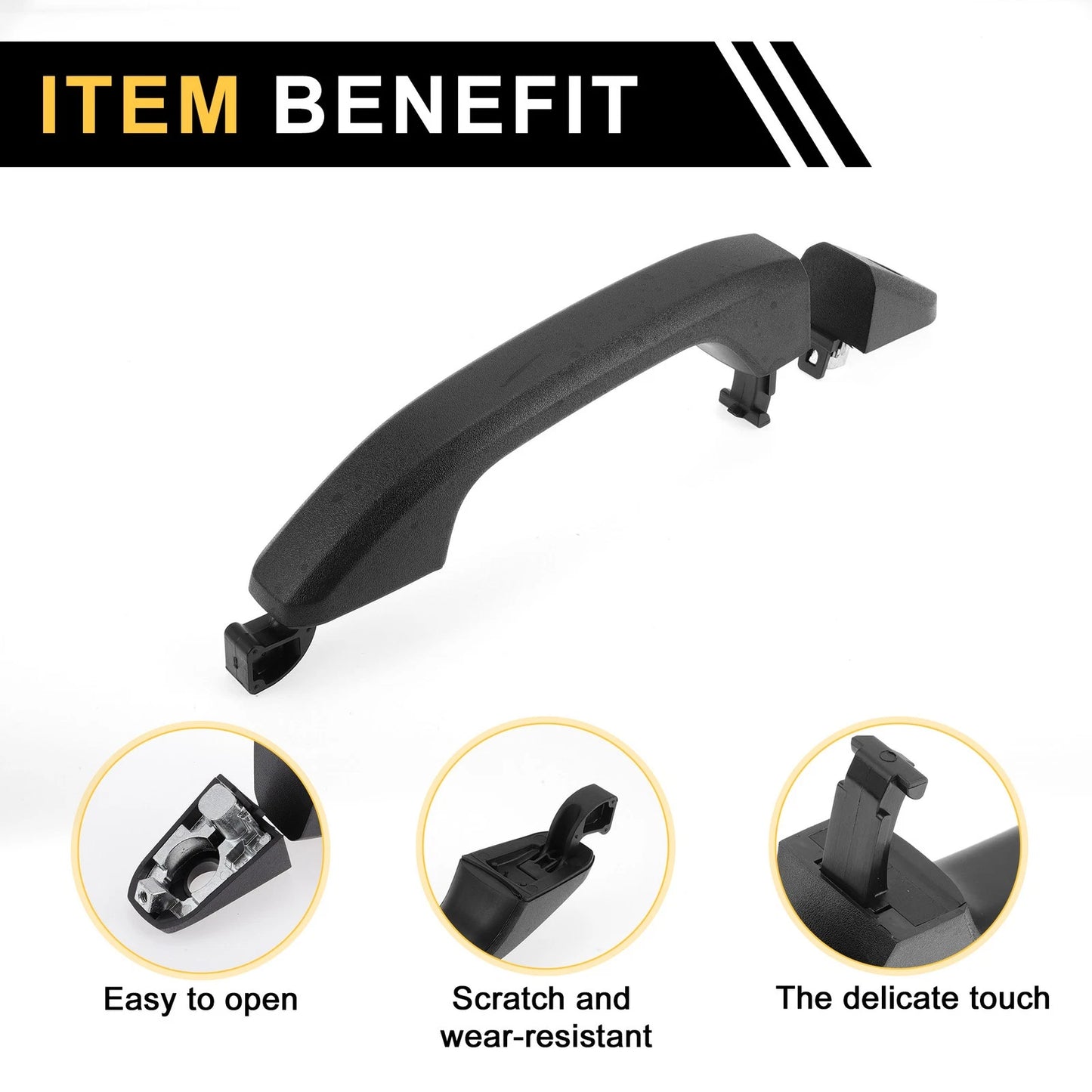 Door Handle Front Left Exterior for Chevrolet Suburban 3500 HD