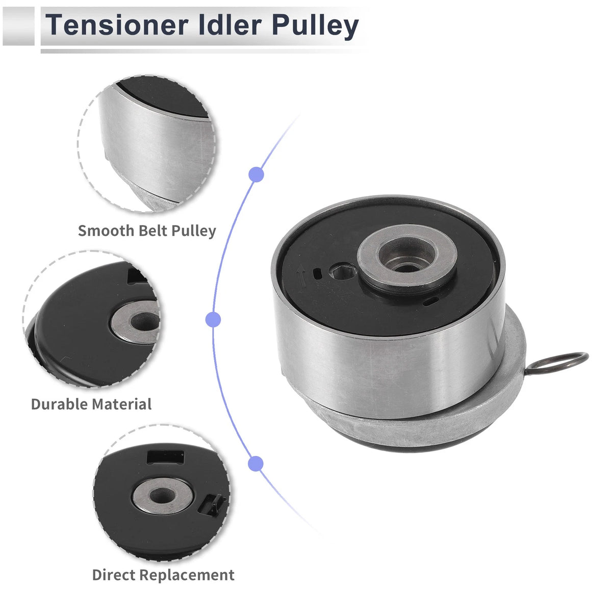 Drive Belt Idler Pulley for Chevrolet Cruze 2011-2015 (2011-2015)