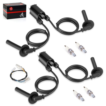 Ignition Coil w/Spark Plug Cap & Harness for Honda ST1100 (1991-2003)