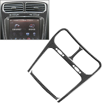 Carbon Fiber Central Console Cover Trim for Dodge Journey (2011-2018)