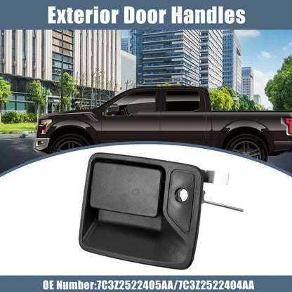 4 x Black Exterior Door Handles for Ford Excursion (2000-2005)