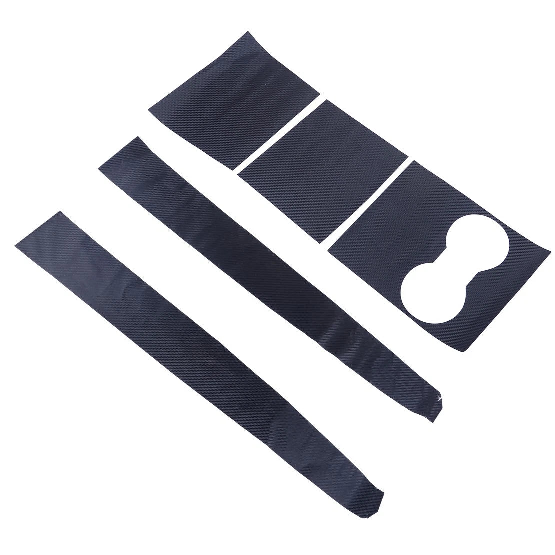 Carbon Fiber Center Console Wrap Cover for Tesla Model 3 (2017-2023)