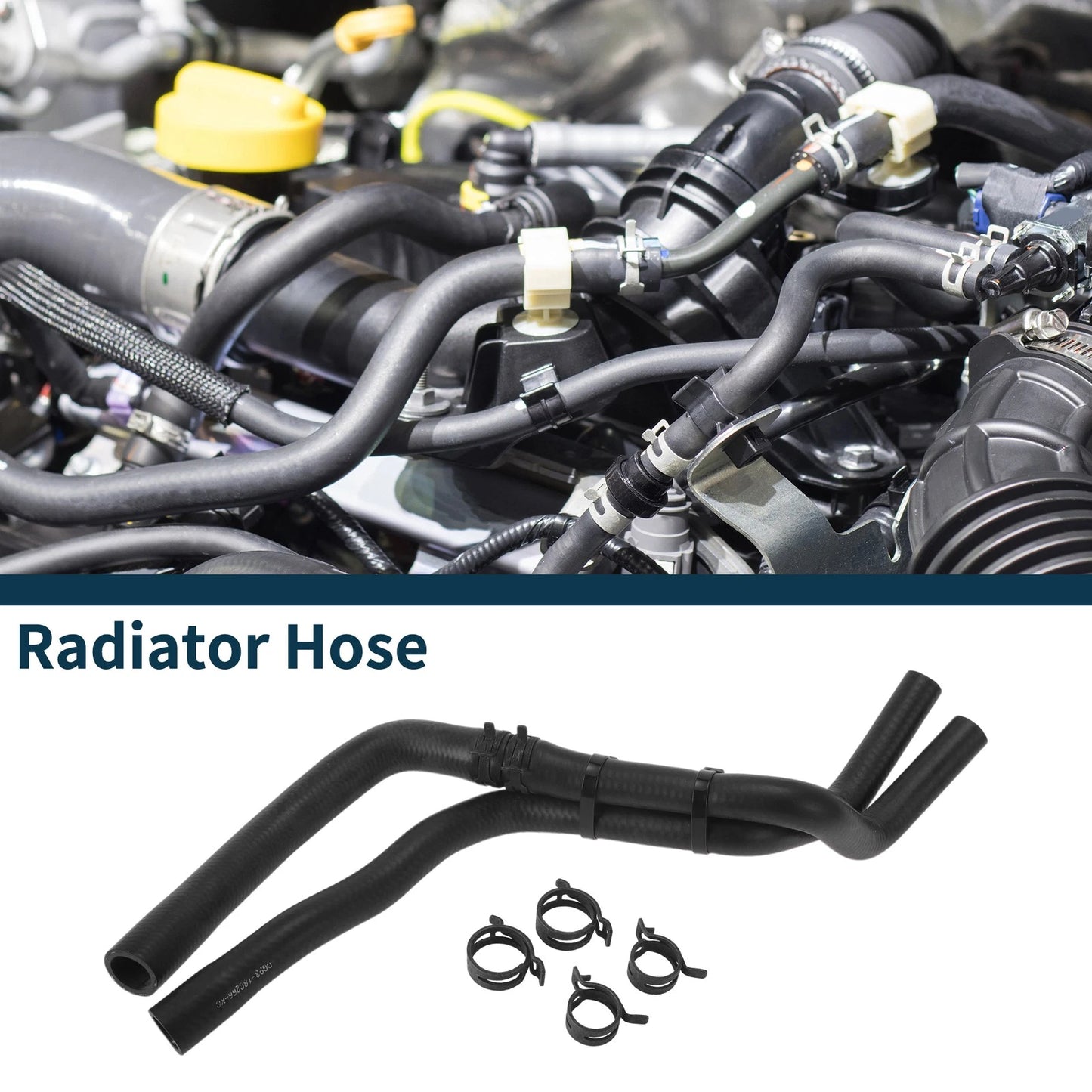 Radiator Hose for Ford Mondeo (2017-2025) Rubber Heating Water Pipe
