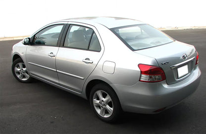 4 x Door Window Visors for Toyota Yaris Sedan (2007-2012)