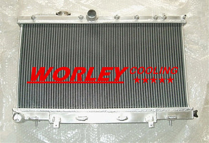 3 Row Aluminum Radiator for Subaru WRX/WRX STi 2.5L EJ25 H4 Turbo (2006-2007)