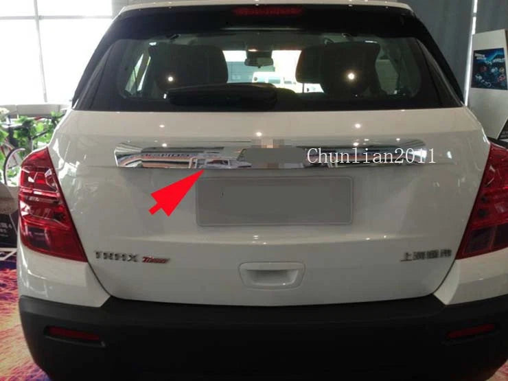 Chrome Plated Rear Boot Lid Cover Trim for Chevrolet TRAX (2014-2015)