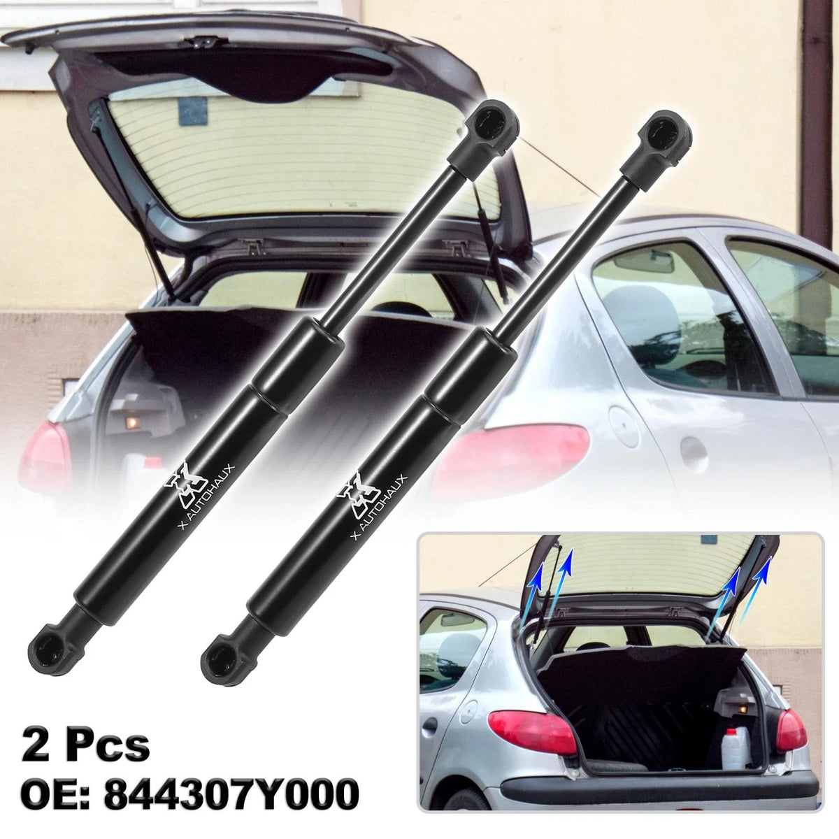 Rear Trunk Lift Supports for Nissan Maxima (2006-2008)