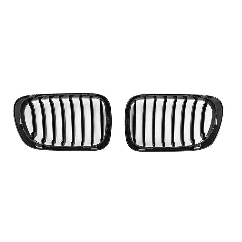 Gloss Black Front Kidney Grille for BMW E46 325CI 330CI Coupe (1999-2002) 2 x